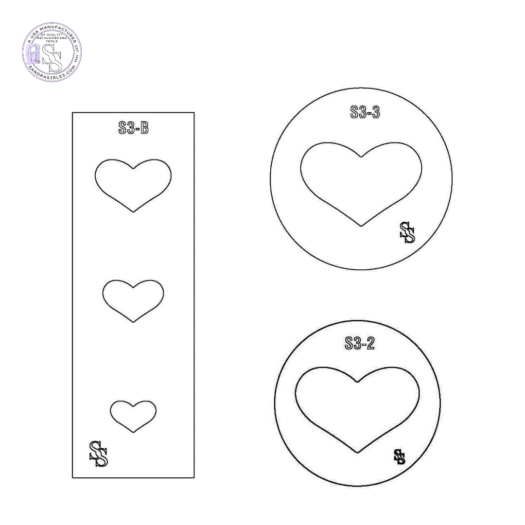 SILHOUETTE DIE S3 HEART
